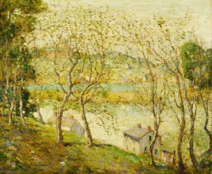 Frühling, Harlem River